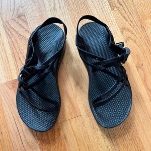 Chaco black sandals size 8